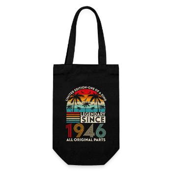 Légendaire Depuis 1946 Toutes Les Pièces D'origine - Sac à bouteille - noir - Devant