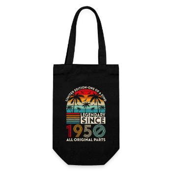Légendaire Depuis 1950 Toutes Les Pièces D'origine - Sac à bouteille - noir - Devant