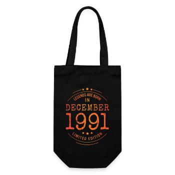 Anniversaire Décembre 1991 Edition Limitée Millésime - Sac à bouteille - noir - Devant