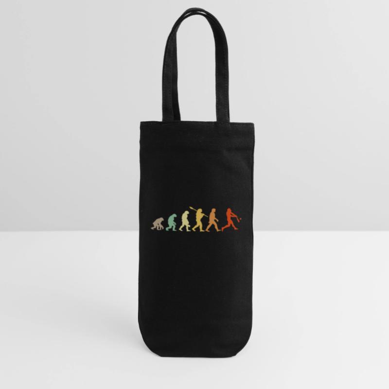 Baseball Evolution Baseball Player Gift Gift Bag for Bottles
