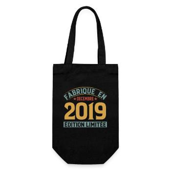 Fabriqué En Décembre 2019 Édition Limitée - Sac à bouteille - noir - Devant