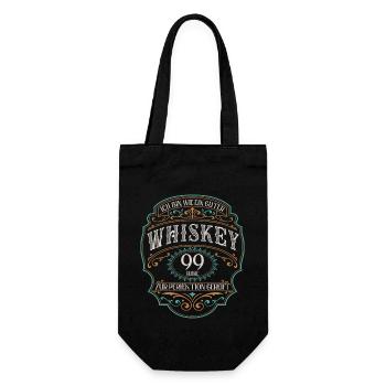 99 ans am good whisky whisky 99e anniversaire - Sac à bouteille - noir - Devant