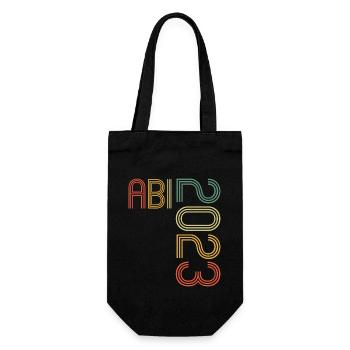 Abitur Gymnasium Femmes et Hommes Abi 2023 - Sac à bouteille - noir - Devant