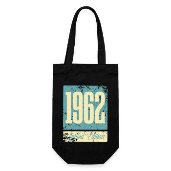 1962 Anniversaire de naissance Année de naissance - Sac à bouteille - noir - Devant