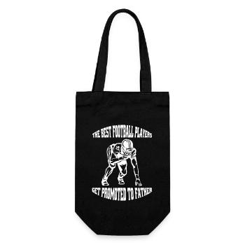 Fan de football Entraîneur de football Papa Football américain - Sac à bouteille - noir - Devant