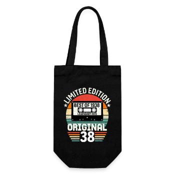 Limited edition of the best of the 1938 original - Gift Bag for Bottles - black - Front
