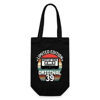 Limitierte Auflage des Besten des Originals von 1939 - Geschenkbeutel für Flaschen - Schwarz - Vorne