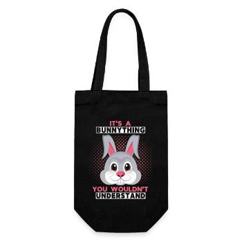 Lapin, drôle en disant Lapin comique C’est un lapin - Sac à bouteille - noir - Devant