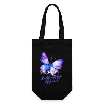 Effet papillon - Sac à bouteille - noir - Devant