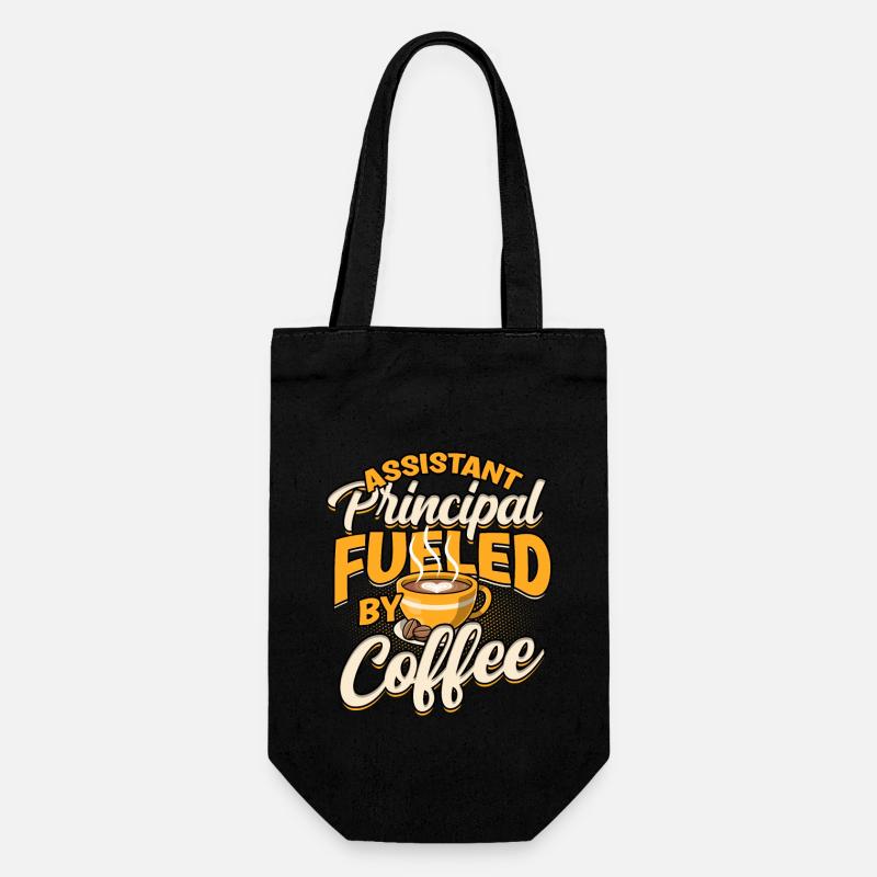 schulleiter stellvertretender schulleiter geschenk - Geschenkbeutel für Flaschen - Schwarz