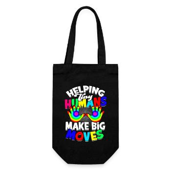paediatrician medical doctor doctor profession children gesche - Gift Bag for Bottles - black - Front