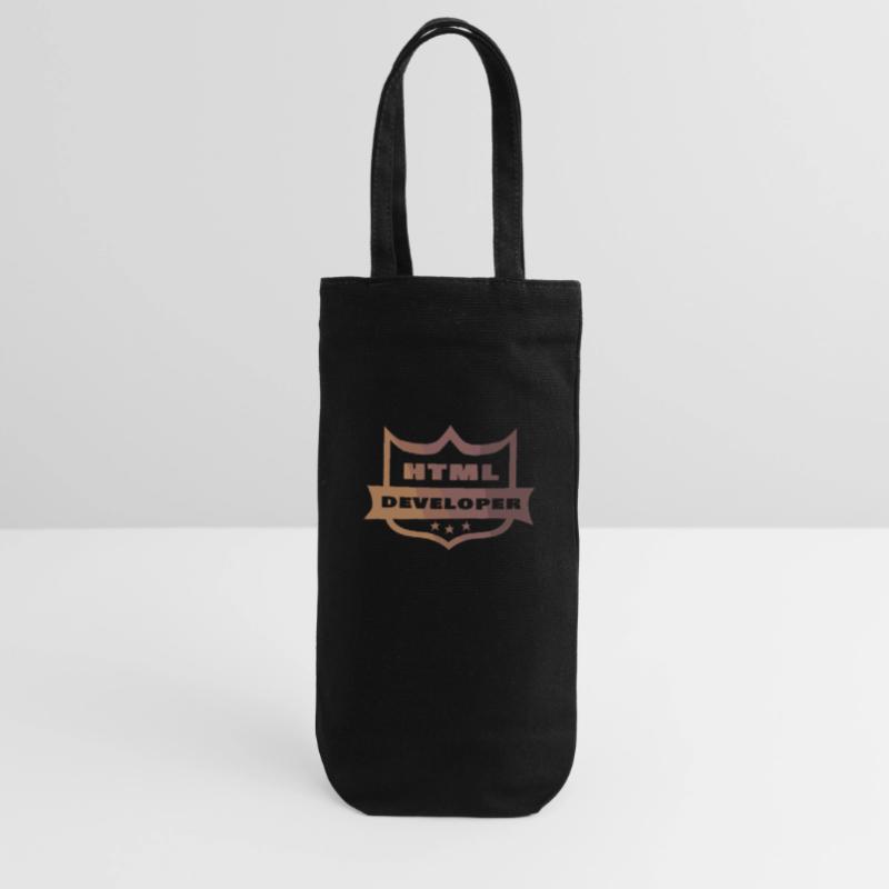HTML Developer Gift Bag for Bottles