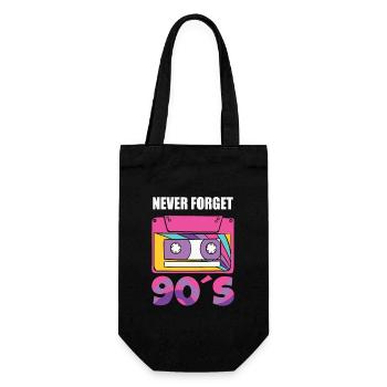 Cassette Type Vintage Cassette Retro Cassette Love - Sac à bouteille - noir - Devant
