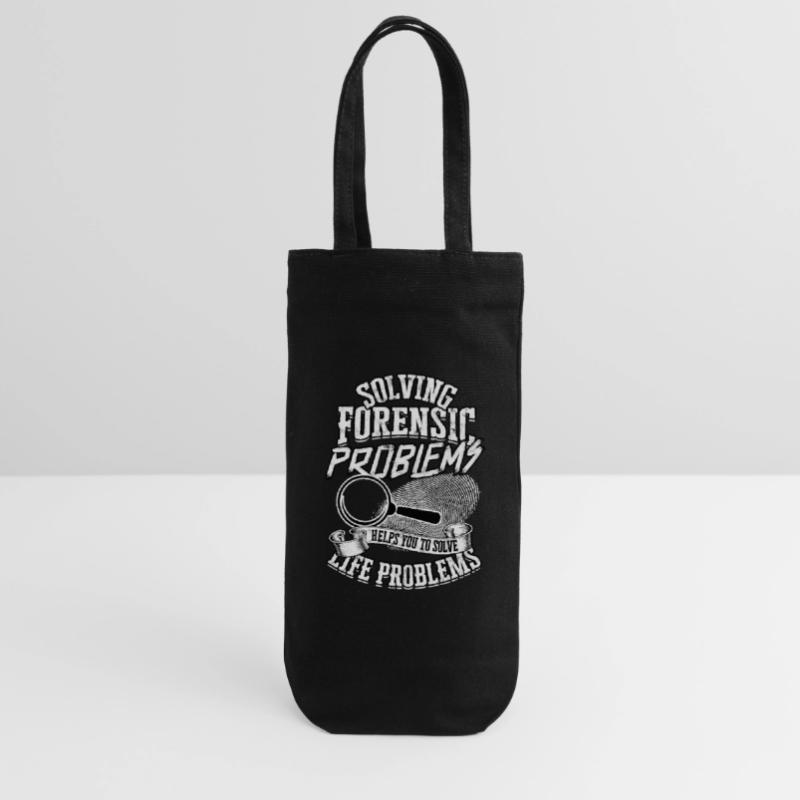 Forensic problems solve police more forensically Gift Bag for Bottles