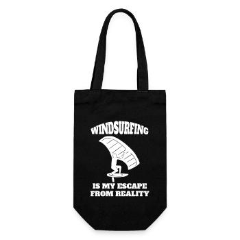 Windsurfer Surf Gift Windsurfer Kitesurfer - Sac à bouteille - noir - Devant