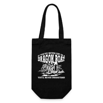 Drachenboot - Gift Bag for Bottles - black - Front
