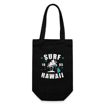 Hawaii Surf 1985 Hawaii USA America - Gift Bag for Bottles - black - Front