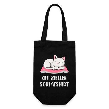 Offizielles Schlafshirt - Geschenkbeutel für Flaschen - Schwarz - Vorne
