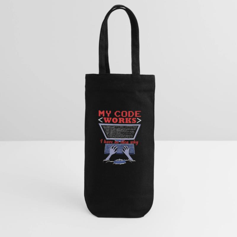 Programmeur Codeur Fuuny Sac à bouteille