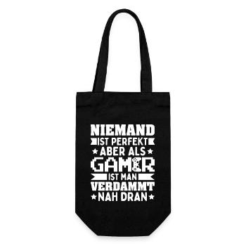 Funny Gift Idea For Gamers - Geschenkbeutel für Flaschen - Schwarz - Vorne