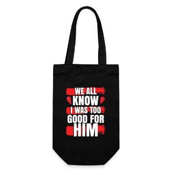 Divorce - Gift Bag for Bottles - black - Front