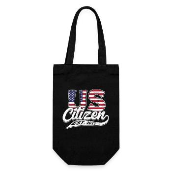 États-Unis Amérique Immigrants Citoyens américains FL américain - Sac à bouteille - noir - Devant