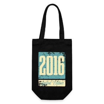 2016 Anniversaire de naissance Année de naissance - Sac à bouteille - noir - Devant