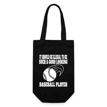 Baseball Gift Baseball Lovers Baseball Game - Gift Bag for Bottles - black - Front