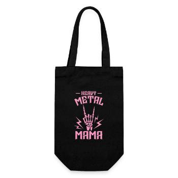 Heavy Metal Mama Music Band Genre - Gift Bag for Bottles - black - Front