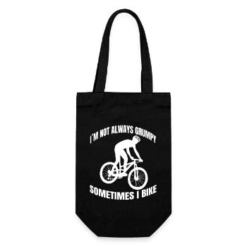Bike Cycling Bike Tour Mountain Bike Cycling - Gift Bag for Bottles - black - Front