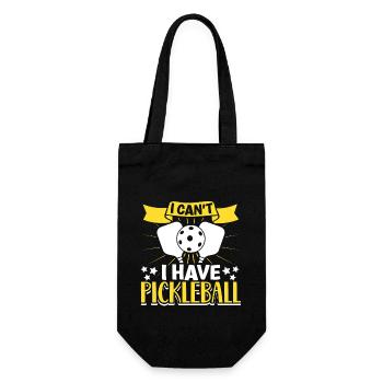 Pickleball Player Pickleball Paddle Pickleball - Gift Bag for Bottles - black - Front