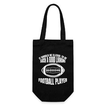 Entraîneur de football américain Fan de football américain - Sac à bouteille - noir - Devant