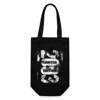 Limited Edition 2003 - Birthday - Vintage - Gift Bag for Bottles - black - Front