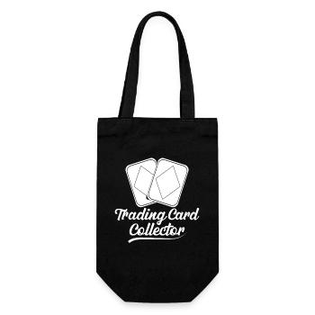 Trading Card Collector Building Decks TCG - Gift Bag for Bottles - black - Front