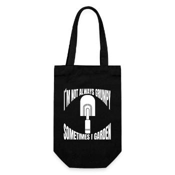 Gardener Garden Gardening Hobby Gardener Gardening - Gift Bag for Bottles - black - Front