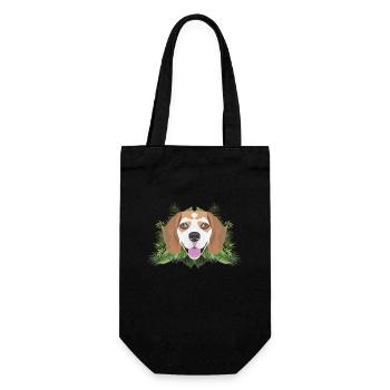 Tropical Beagle - Sac à bouteille - noir - Devant