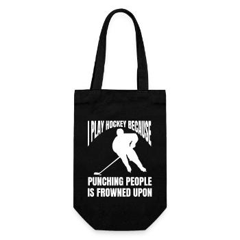 Joueur de hockey sur glace Fan de hockey Équipe de hockey sur glace Hockey sur glace - Sac à bouteille - noir - Devant