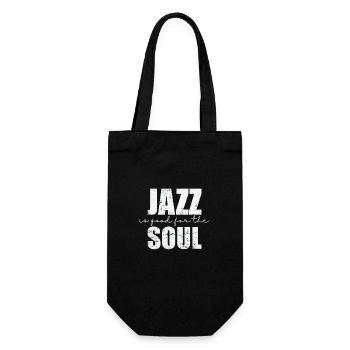 Le jazz est bon pour le saxophone Soul Music - Sac à bouteille - noir - Devant