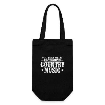 Tu m’as perdu à I don’t like Country Music USA - Sac à bouteille - noir - Devant