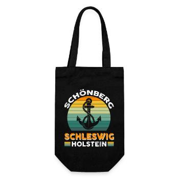 Schönberg Schleswig-holstein - Gift Bag for Bottles - black - Front
