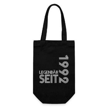 31 Jahre Geburtstag Jahrgang 1992 - Geschenkbeutel für Flaschen - Schwarz - Vorne