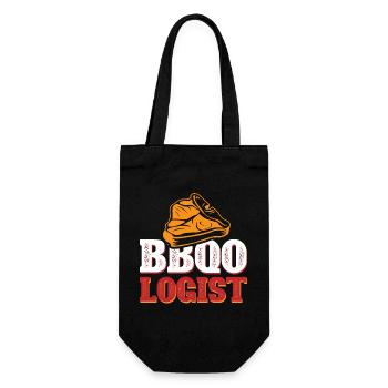 BBQOLOGE - Geschenkbeutel für Flaschen - Schwarz - Vorne