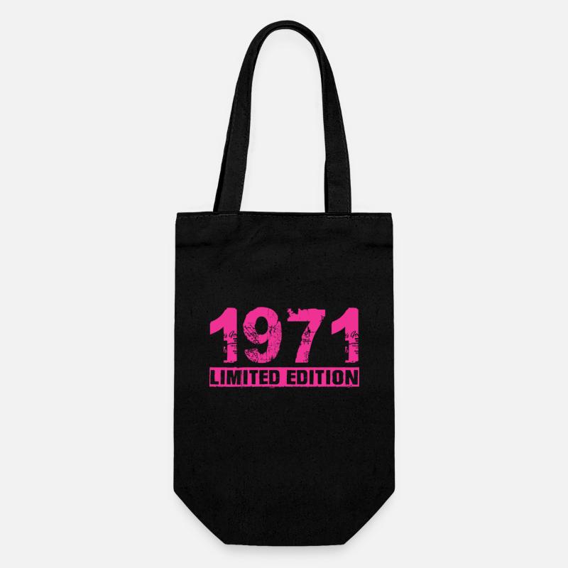 Limited Edition 1971 - Geschenkbeutel für Flaschen - Schwarz