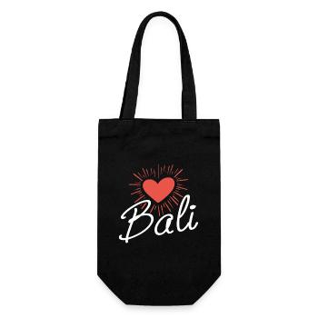 Bali - Gift Bag for Bottles - black - Front