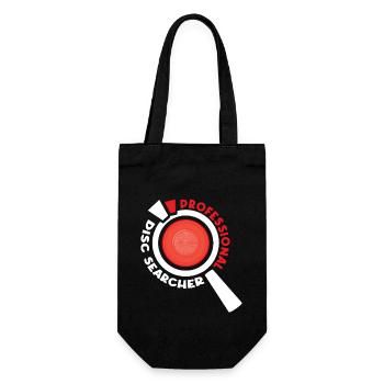 Professional Disc Searcher - Gift Bag for Bottles - black - Front