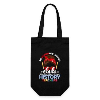 Become History Teachers Education Professor - Gift Bag for Bottles - black - Front