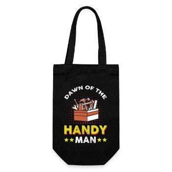 Dawn of the Handyman - Gift Bag for Bottles - black - Front