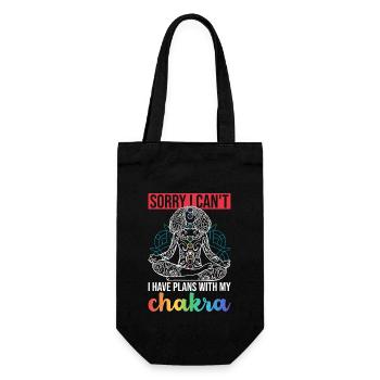 Reiki - Geschenkbeutel für Flaschen - Schwarz - Vorne