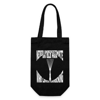 Hobby Gardener Garden Orchard Gardener Gift - Gift Bag for Bottles - black - Front