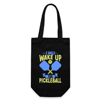 Pickleball Player Pickleball Paddle Pickleball - Gift Bag for Bottles - black - Front